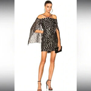 Roland Mouret Meedstead blossom Fils coupe mini dress